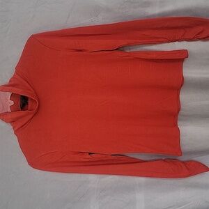 Banana Republic Soft Luxe Viscose Turtleneck Sweater, Color Terracotta, Size M